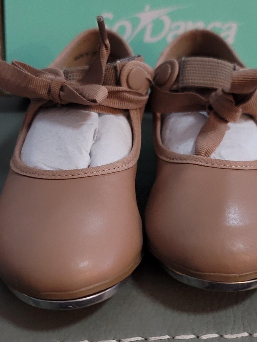 So Danca Caramel VAL - TA35 Mary Jane Tap Shoes - Child 10 M NEW